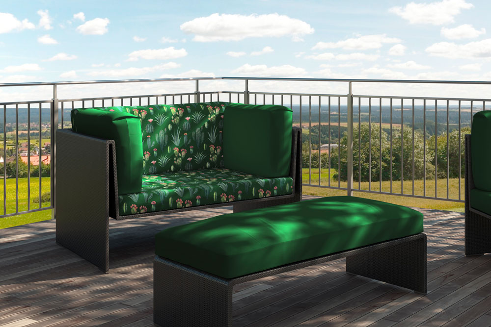 Outdoorstoff - Kaktus-Liebe