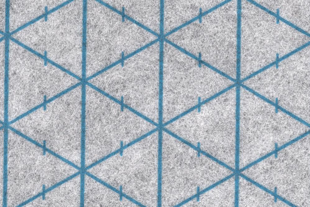 Rasterquick Dreieck - Weiß