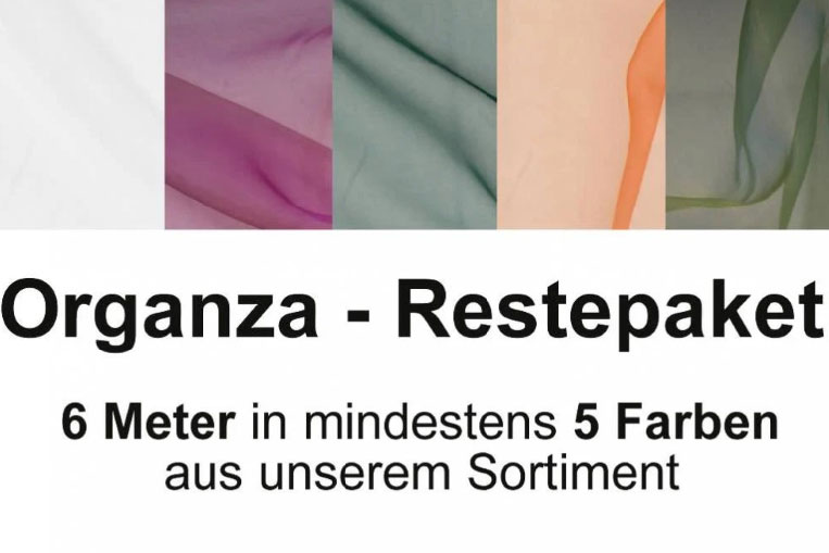 Organza Restepaket - 6 Meter