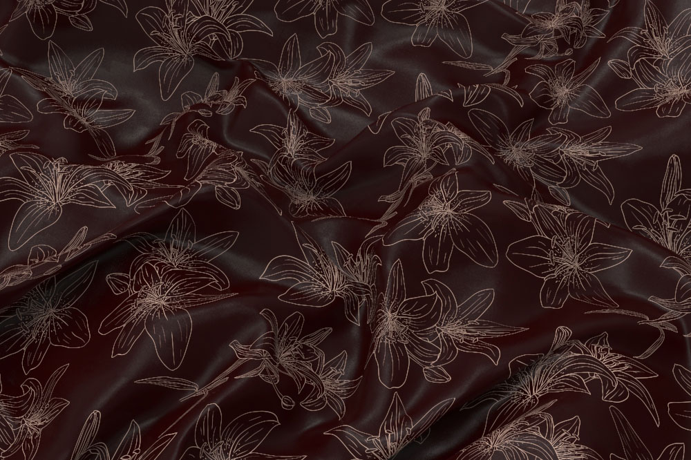 Satin - Lilien-Traum