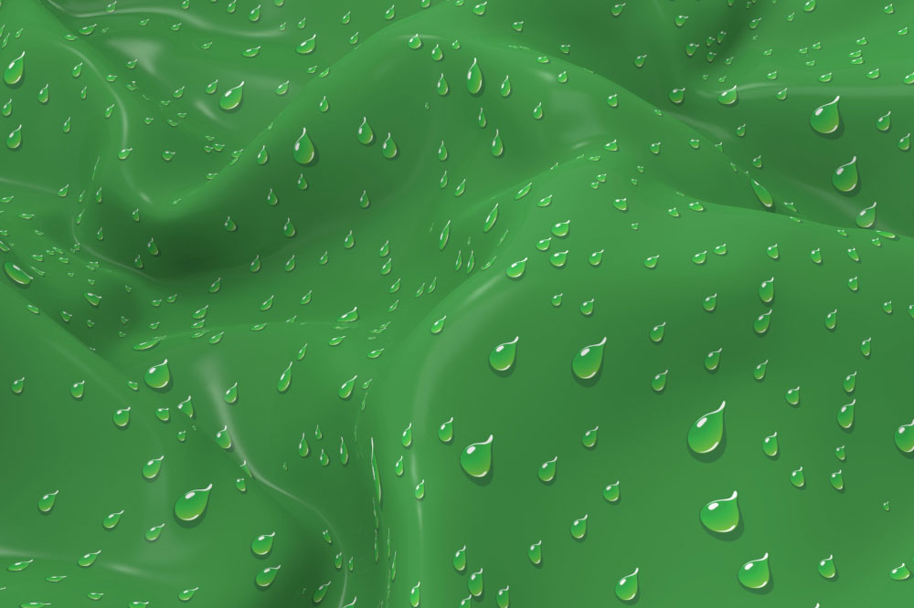 Satin - Wassertropfen