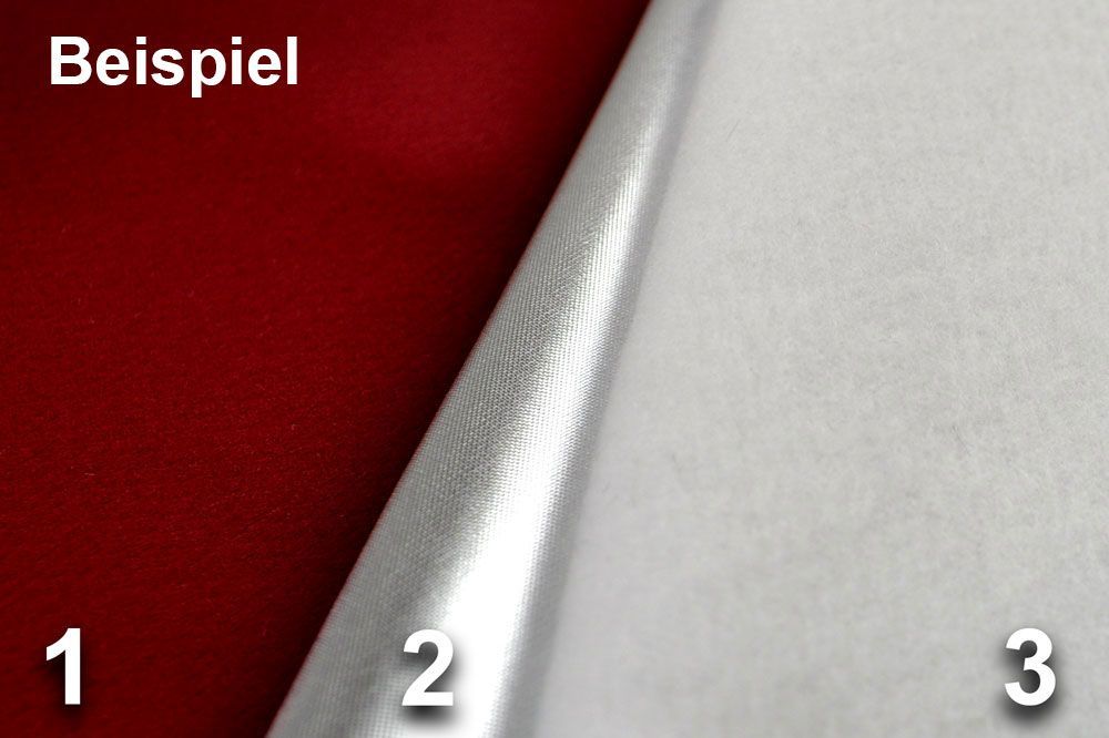 Fertige Wärme- und Lärmschutzgardine