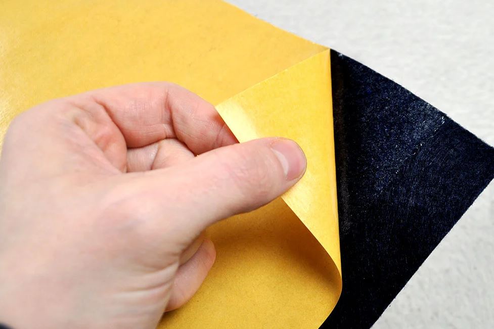 Kunstleder selbstklebend  - 140 cm - Schwarz