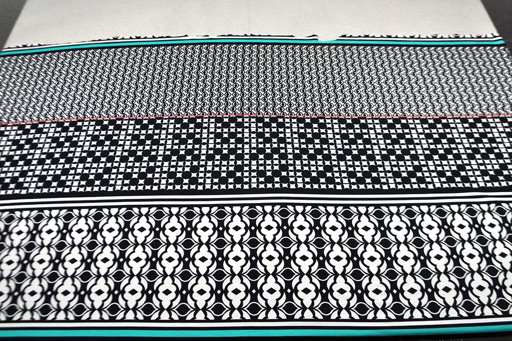 Viskose-Paneljersey - Sevilla