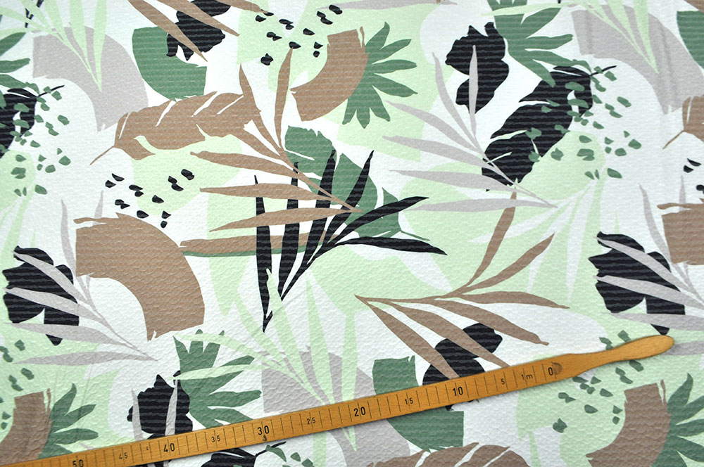 Strukturjersey - Summer Leaves