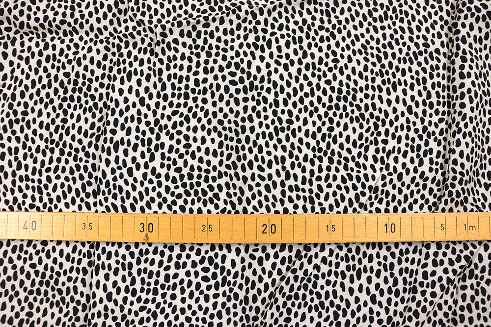 Cupro-Stoff - Tupfen