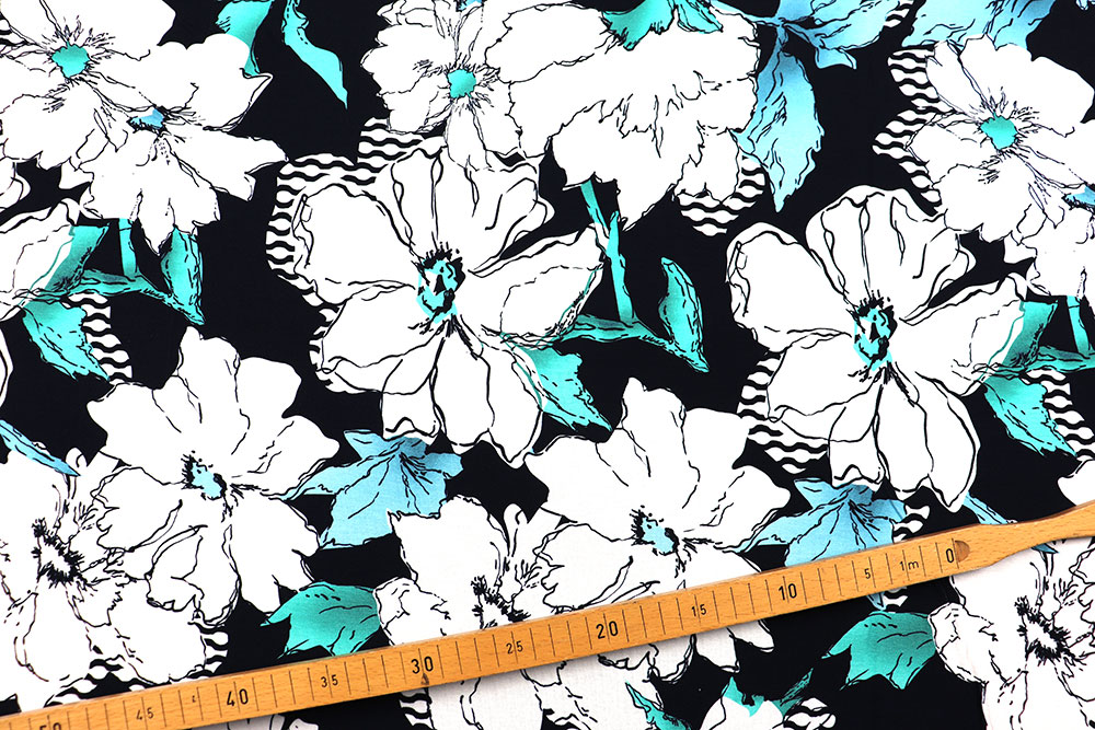 Viskosejersey - Lesandra