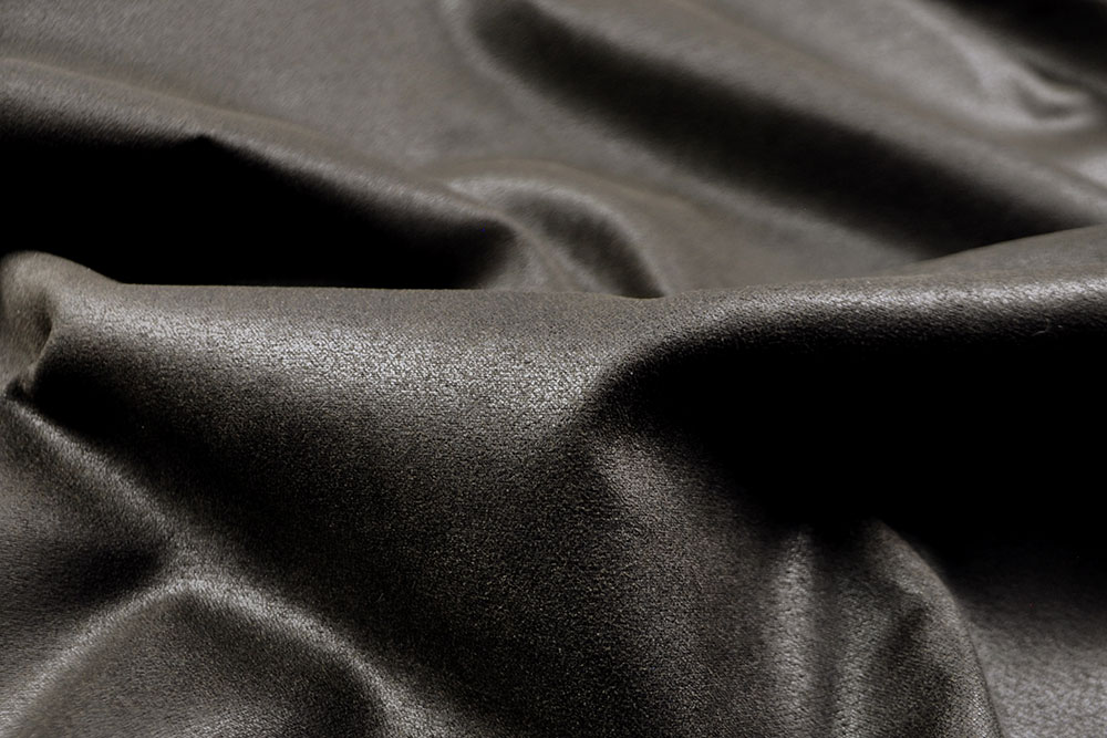 Vintage-Kunstleder - Dunkelbraun