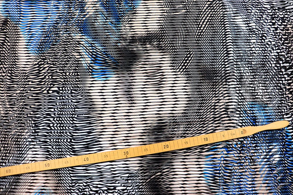 Bekleidungsstoff Structure - Optical Wonder