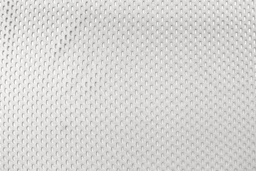 Polyester-Netzstoff - Weiß