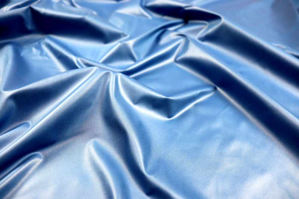 Futterstoff - Shiny and Light - Blue