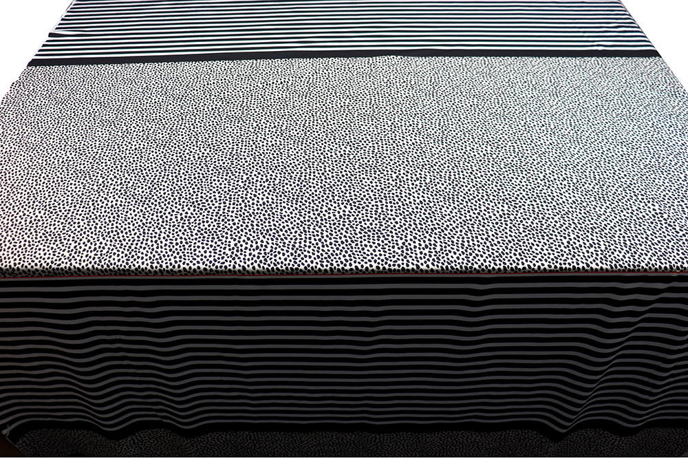 Sportjersey Panel - Dotty Stripey