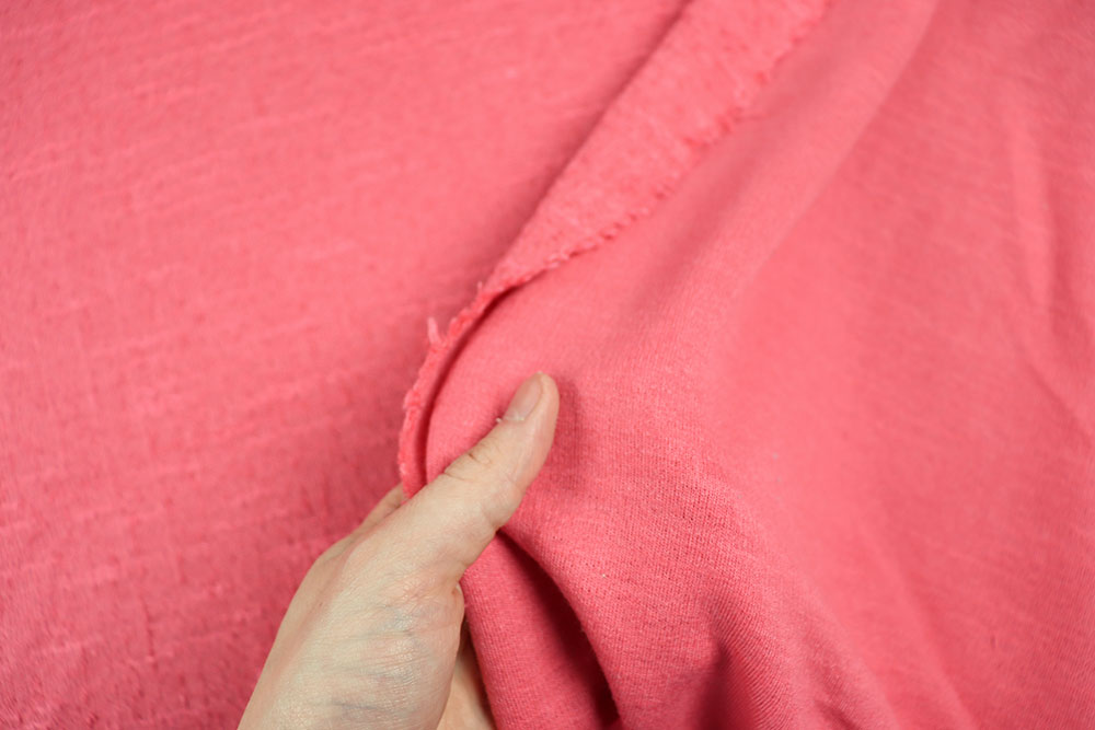 Frotty Bekleidungsstoff - Altrosa