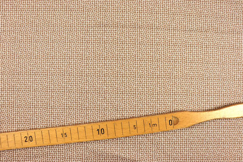 Baumwoll-Stretch - Beige Pattern