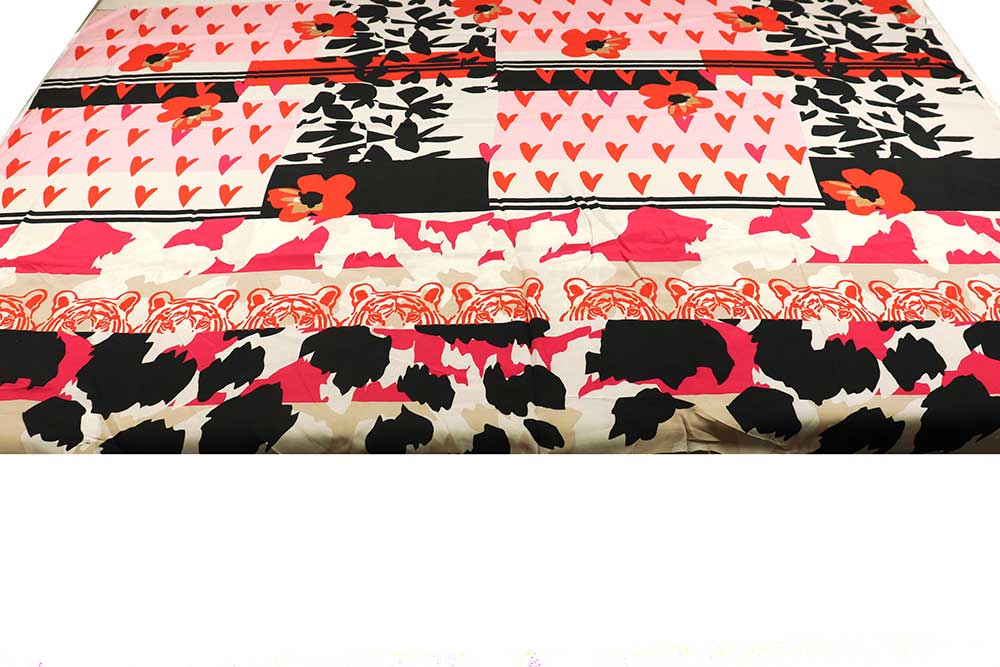 Cupro-Viskose-Panel - Hidden Tiger