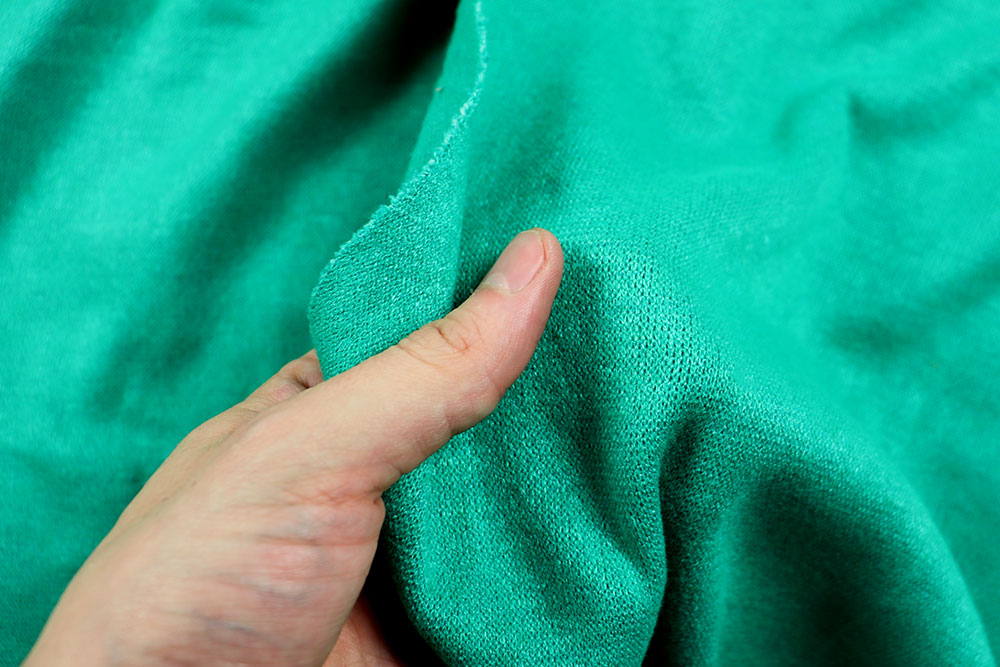 Strickstoff mit Viskose-Anteil - Fresh Green