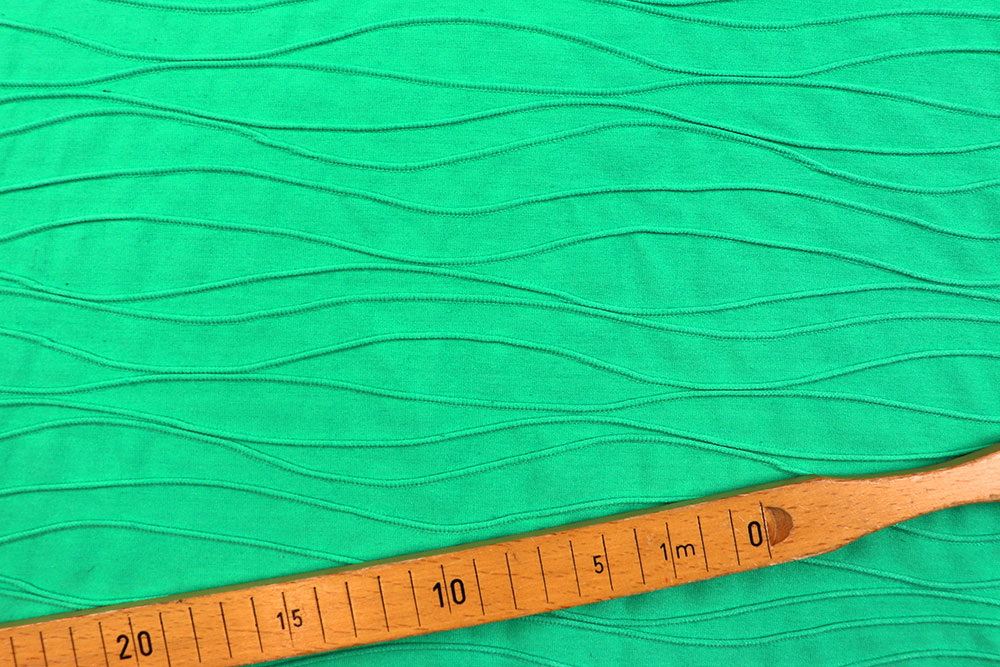 Strukturjersey - Green Waves