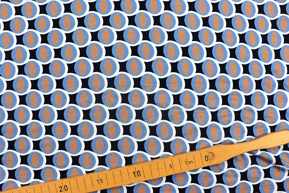 Viskosejersey - Eyes on You