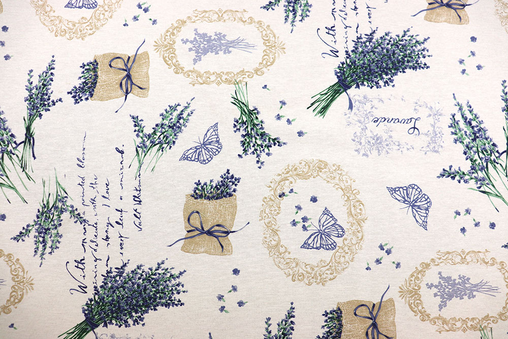 Dekostoff - Lavendel-Romantik - 280 cm