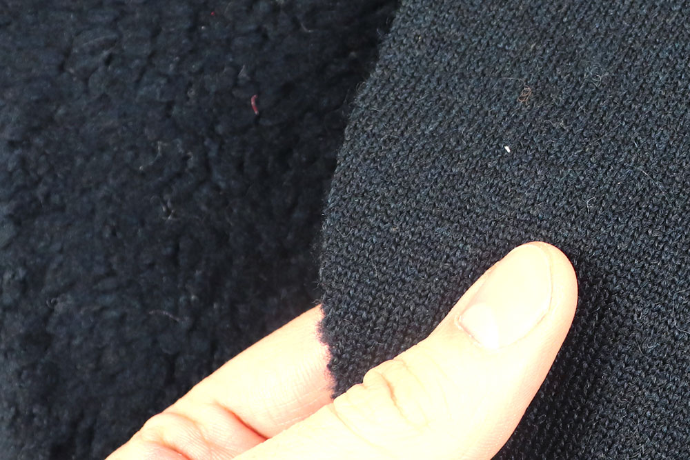 Sherpa Fleece - Nachtblau