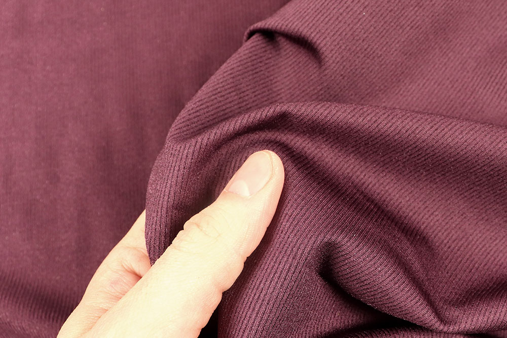 Tanzkleiderstoff glänzend - Bordeaux