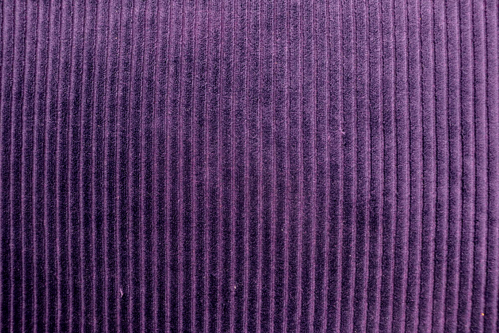 Stretch-Cordsamt - Pflaume