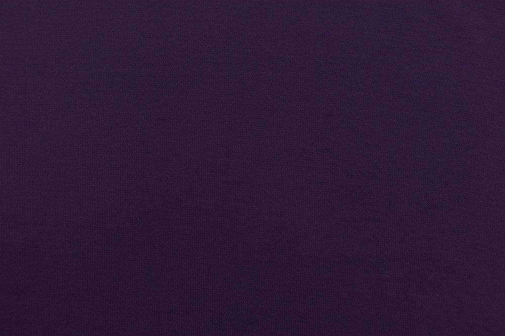 Jersey - Feiner Strick - Aubergine