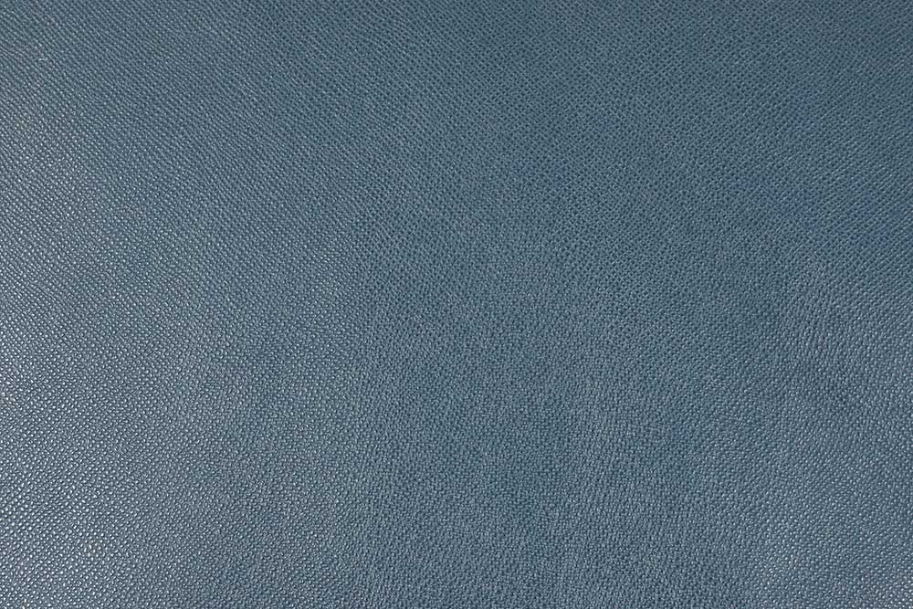 Echtleder-Haut Chicago - Steel Blue - 1 qm