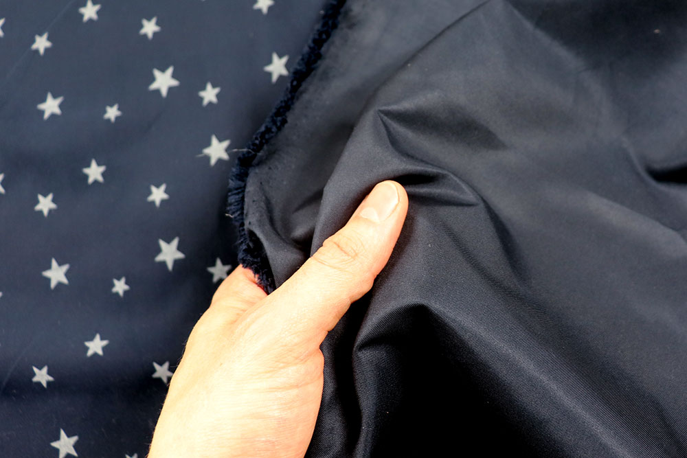 Regenjacken-Stoff - Sterne