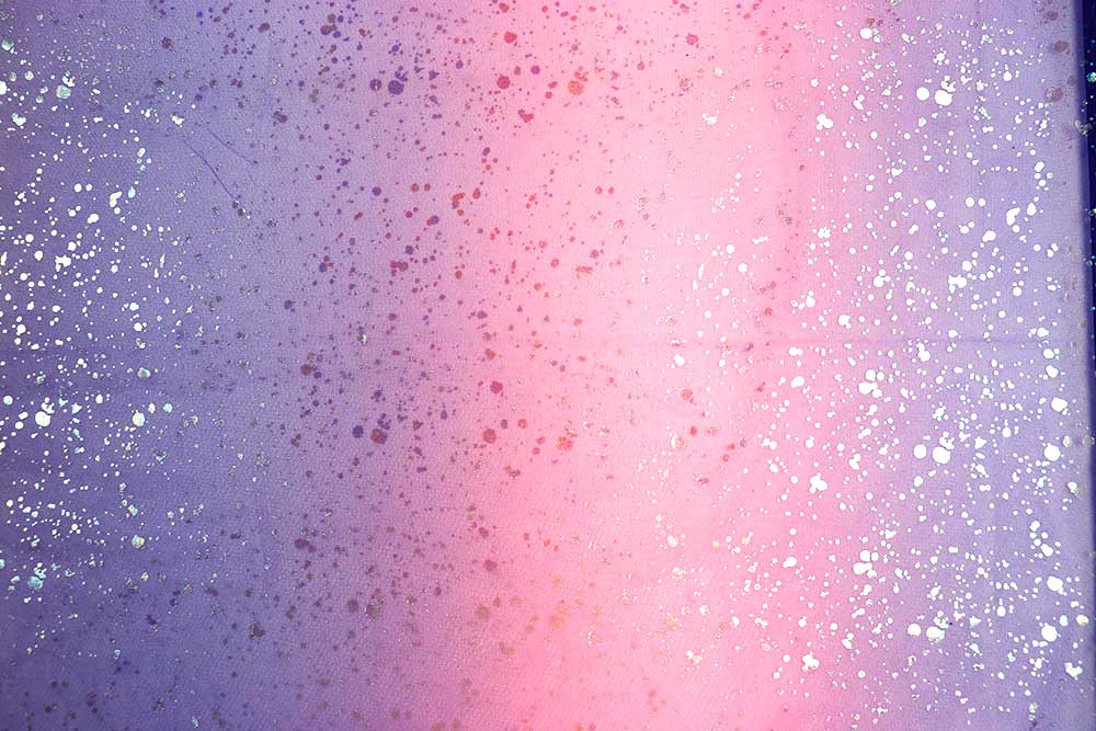 Glitter Mesh - Midnight