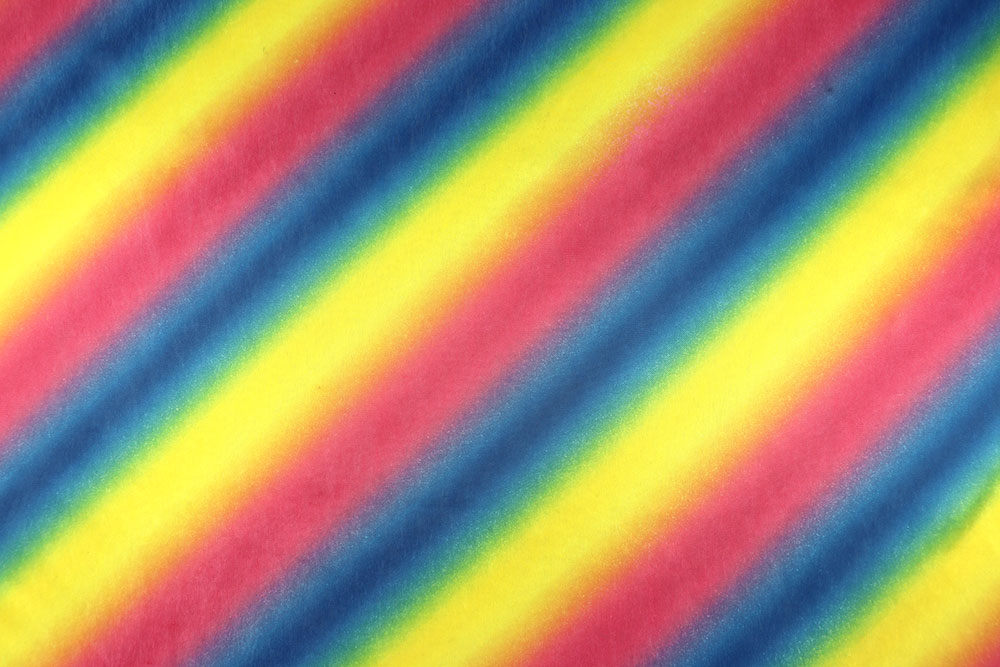 Kostümstoff - Rainbow - B-Ware