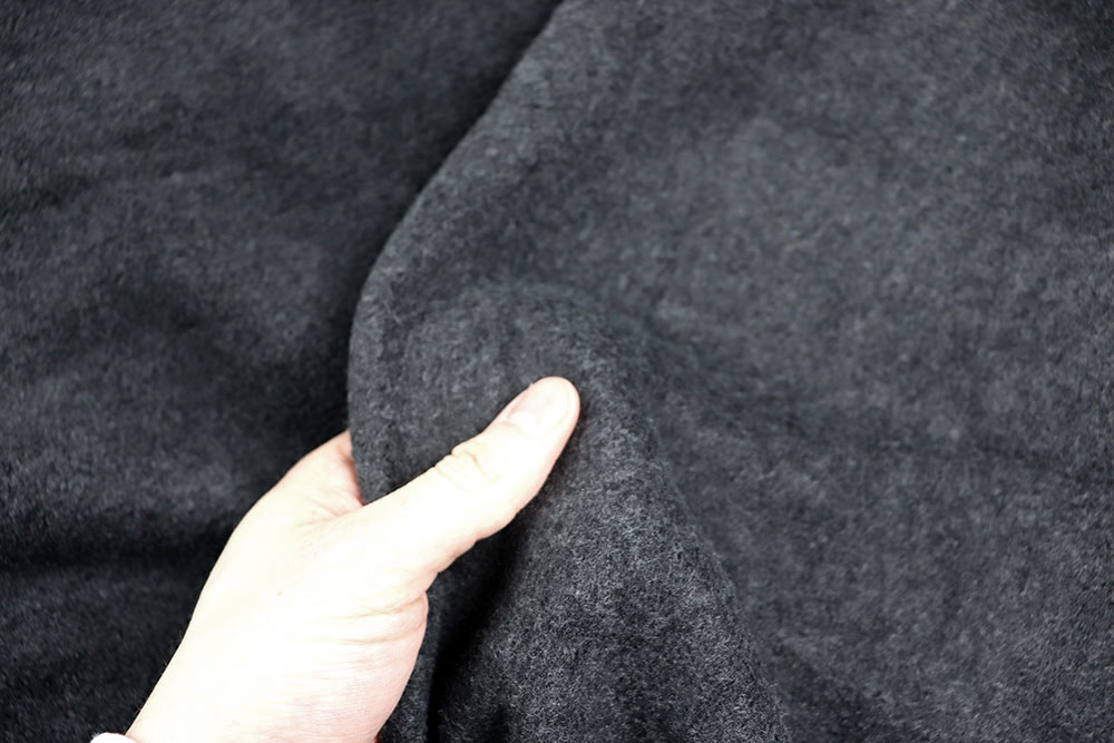 Polarfleece Melange - Anthrazit