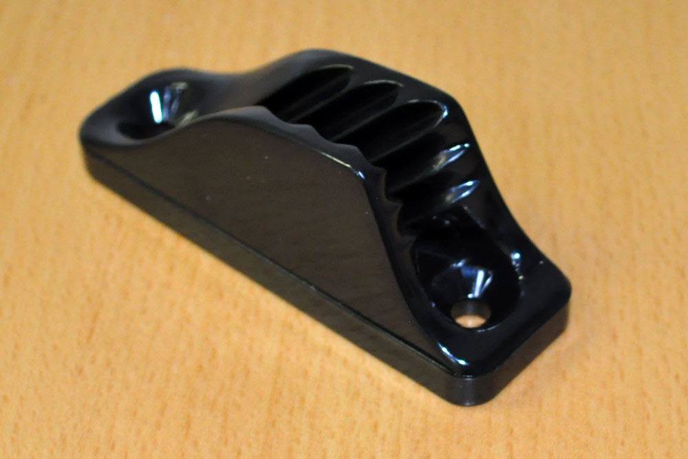 Klemme für Seile von 6 - 12 mm Ø - Schwarz