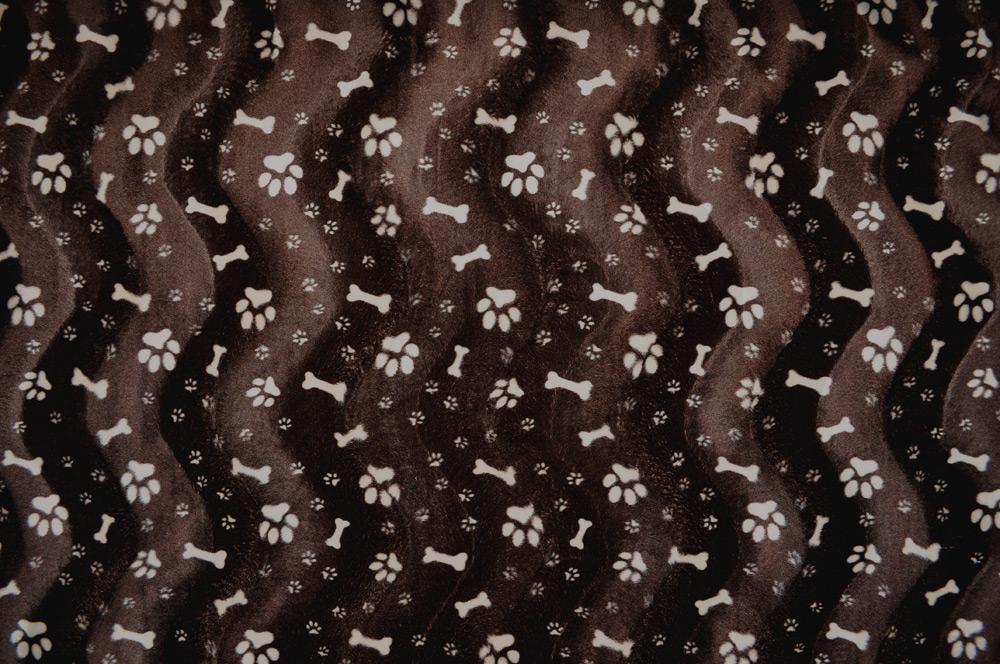 Kurzfellimitat mit Muster