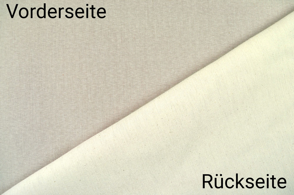 Tischdeckenstoff - 280 cm - Dunkelbraun/Creme Melange