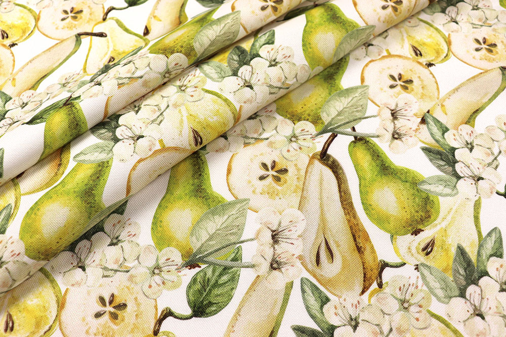 Dekostoff beschichtet - Golden Pear