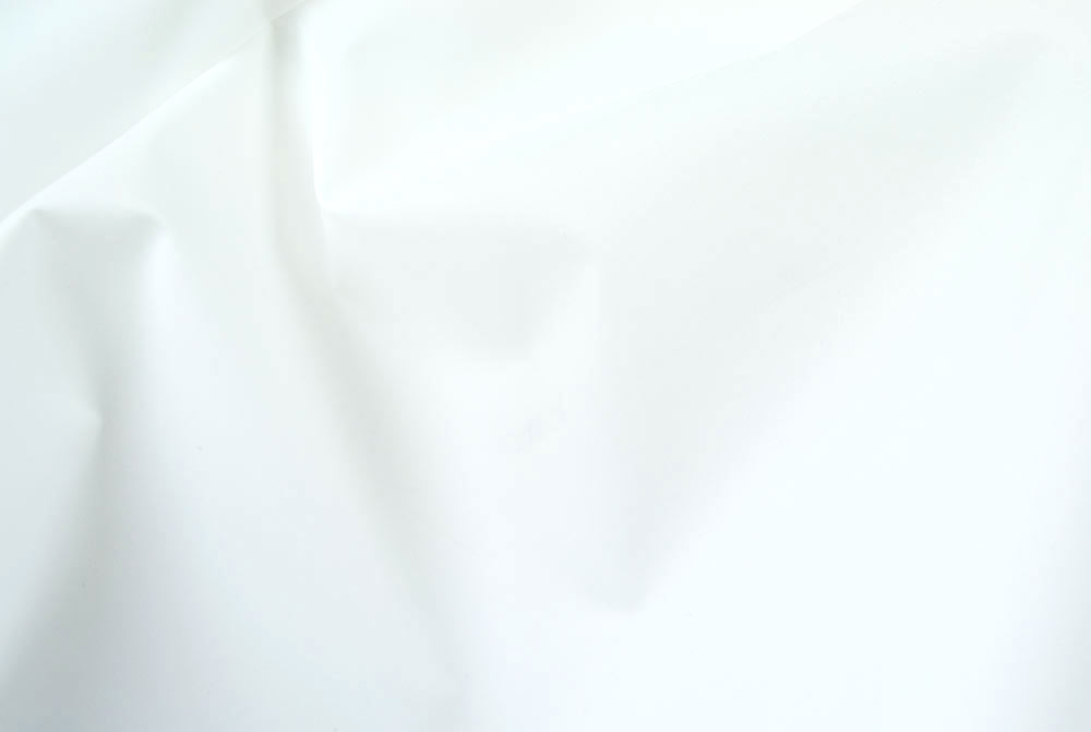 Ballon-Seide Top - Weiß