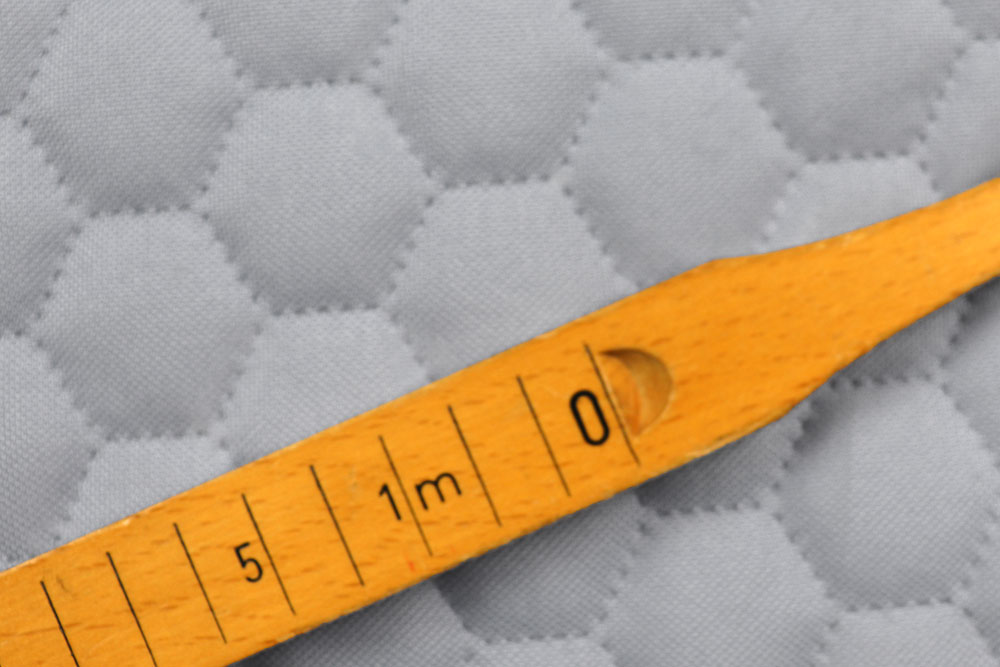 Polyesterstoff - reißfest und wasserabweisend - Bienenwaben-Stepp