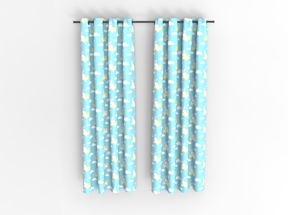 Baumwoll-Popeline - Super-Rabbit