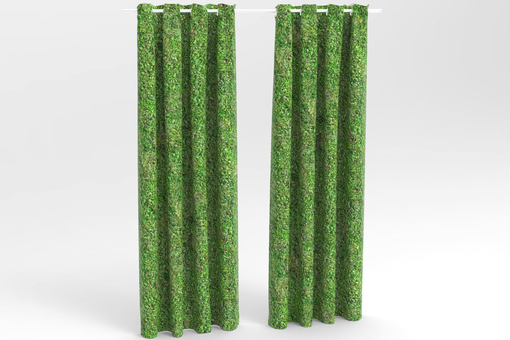 Blackout perm. schwer entflammbar - Waldboden