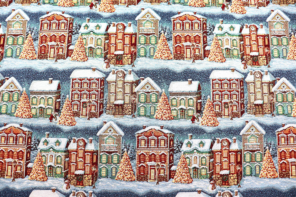 Gobelin - Im Weihnachtsdorf