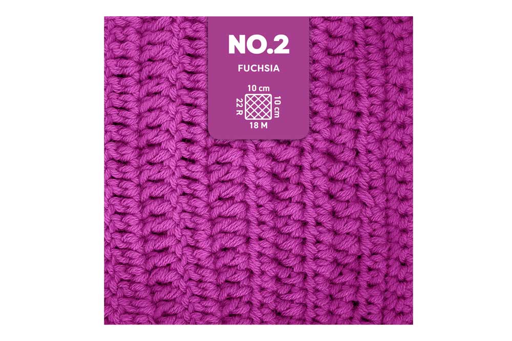 Myboshi No. 2 - 50 g - Fuchsia