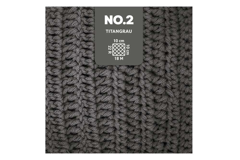 Myboshi No. 2 - 50 g - Titangrau