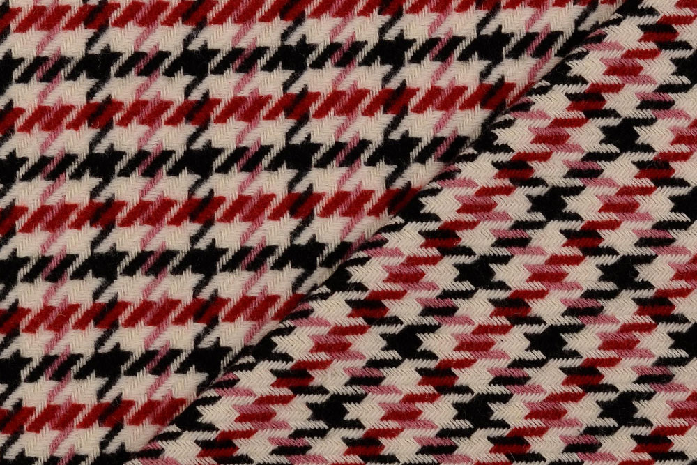 Tweed-Stoff - Old Town - Rot