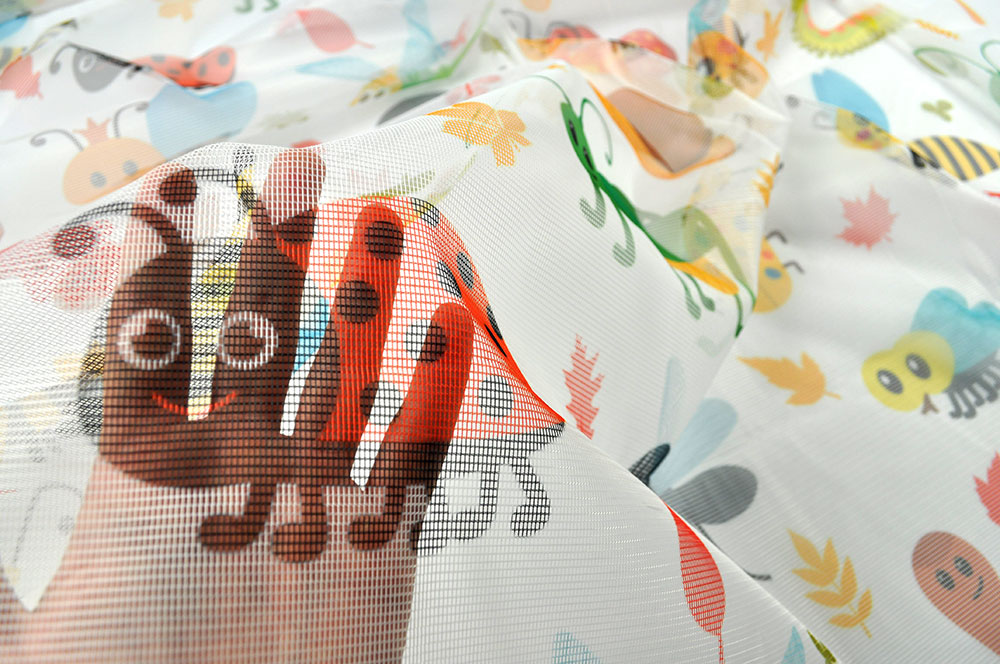 Moskitonetz-Stoff - Krabbeltiere