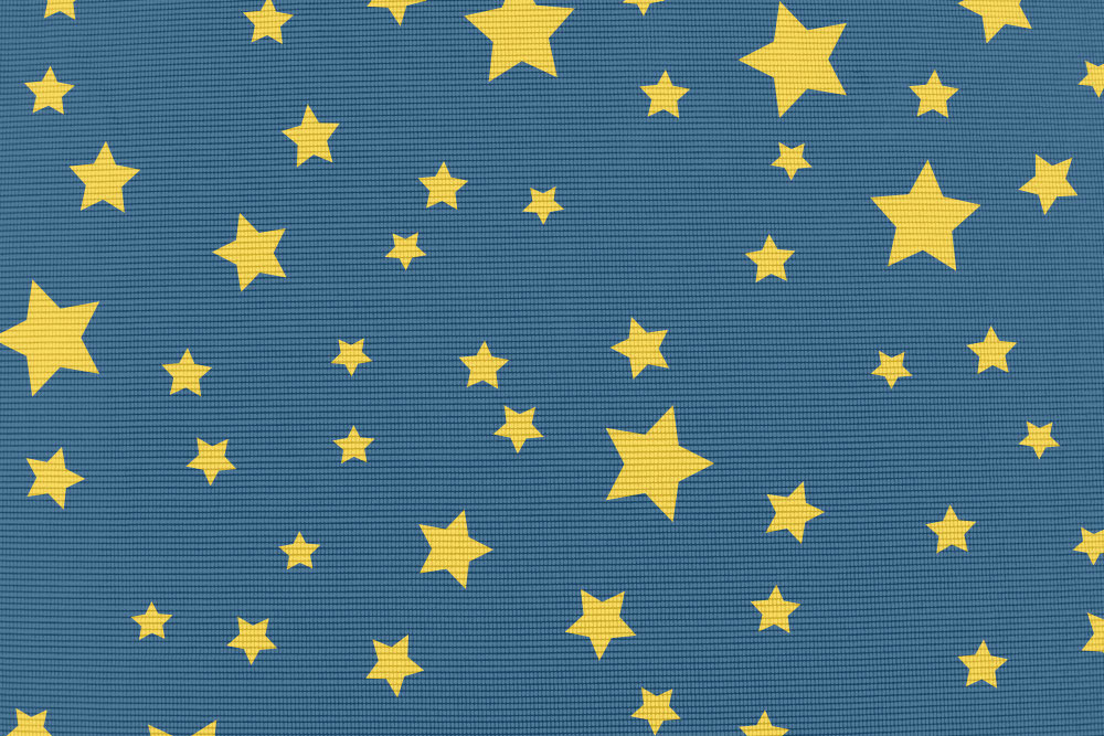 Moskitonetz-Stoff - Nachthimmel