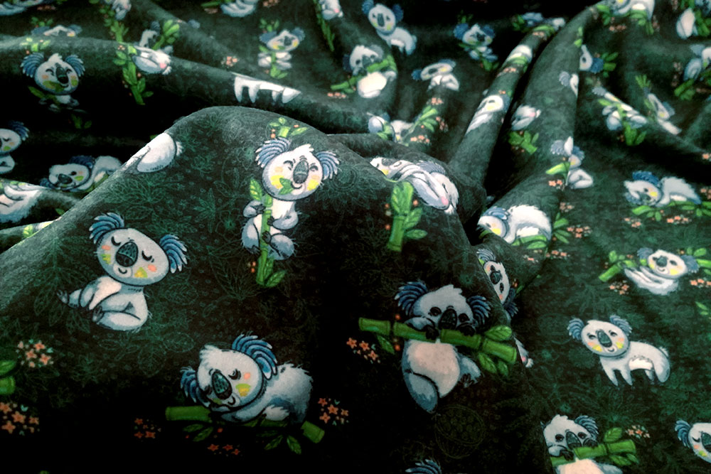 Fleece-Stoff - Süße Koalas