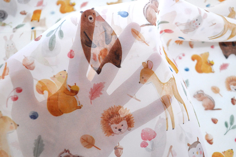 Voile - Aquarell-Tiere