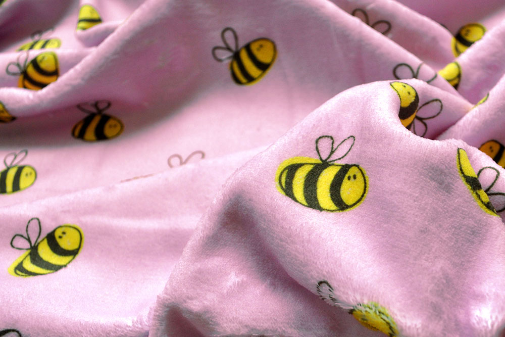 Wellness-Fleece - Süße Bienchen