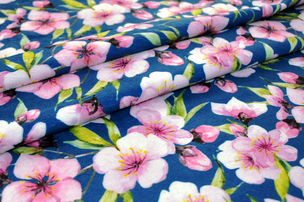 Wellness-Fleece - Japanische Kirschblüte